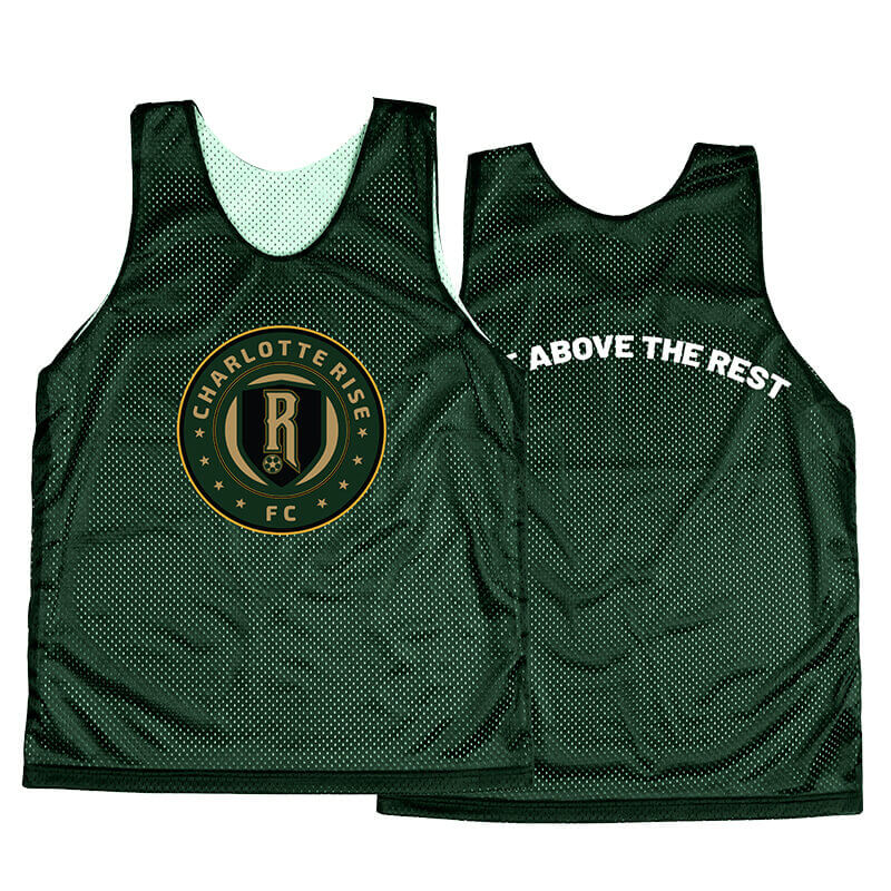 Charlotte Rise FC pinnies