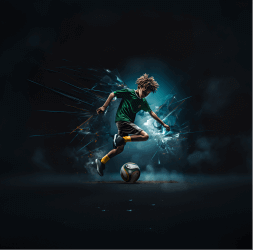 Rise FC young Soccer player