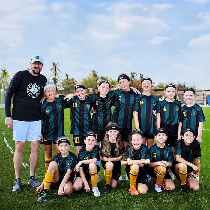 Charlotte Rise FC soccer family