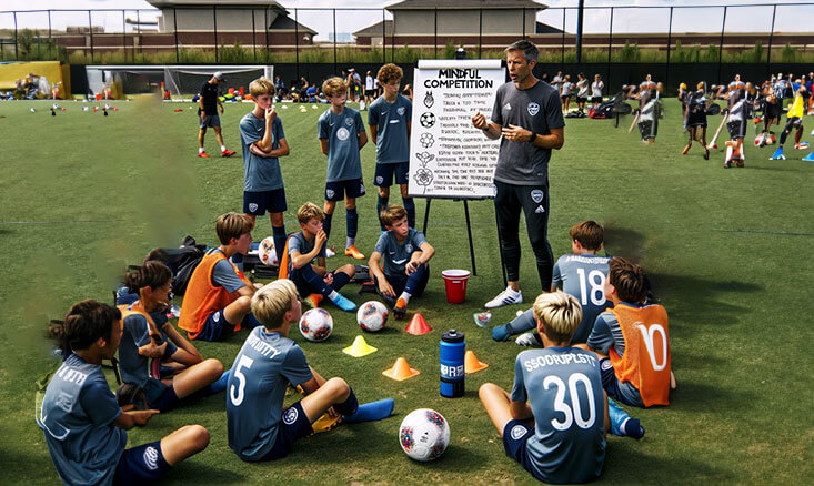 Youth Soccer competitiveness mindful